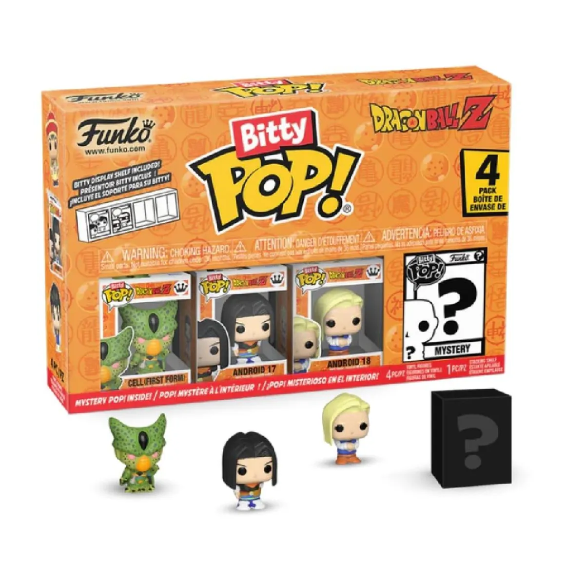 Best Funko Bitty Pop! - Dragon Ball Z - Pack 4 figuras (Varios modelos) Friki Zone