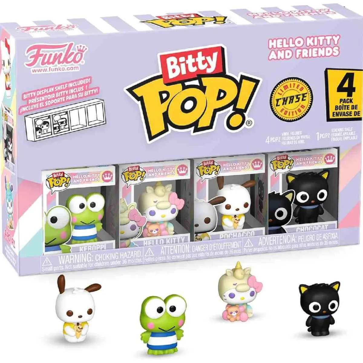 Funko Bitty Pop! - Hello Kitty - Pack 4 figuras (Varios modelos)*FUNKO UK LIMITED