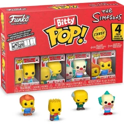Best Funko Bitty Pop! - The Simpsons - Pack de 4 Figuras (Varios Modelos) Friki Zone