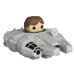 Outlet Funko Bitty Pop! Rides - Star Wars - Han Solo con el Halcón Milenario Friki Zone