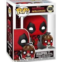 Funko Pop! - Deadpool & Wolverine - Deadpool con Headpool Friki Zone