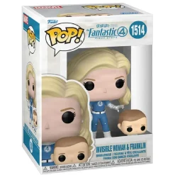 Outlet Funko Pop! - Los 4 Fantásticos First Steps - Invisible Woman & Franklin Friki Zone