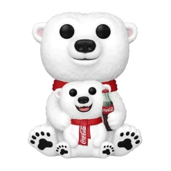 Clearance Funko Pop! Ad Icons - Coca Cola Polar Bear with cub Friki Zone