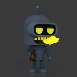 Best Funko Pop! Animation - Futurama - Bender con variante Chase Glow in the Dark Friki Zone