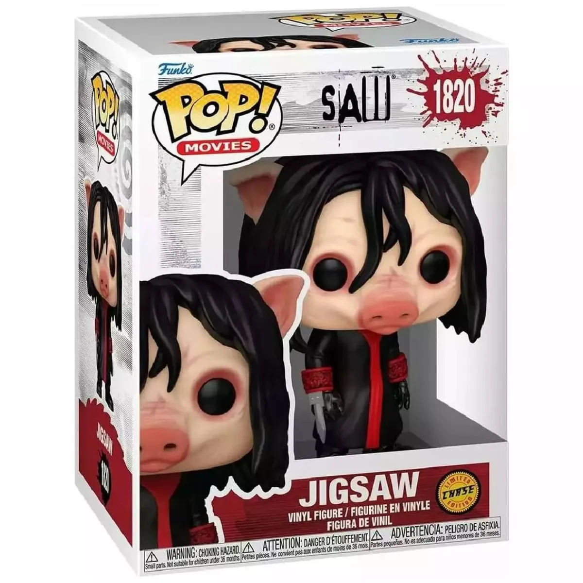 Online Funko Pop! Movies - Saw - Jigsaw con versión Chase Friki Zone