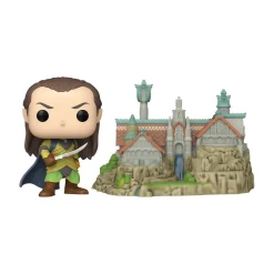 Clearance Funko Pop! Town - El señor de los anillos - Elrond With Rivendell Friki Zone