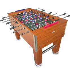 Futbolín Salón marrón con jugadores de piernas abiertas*DEVESSPORT New