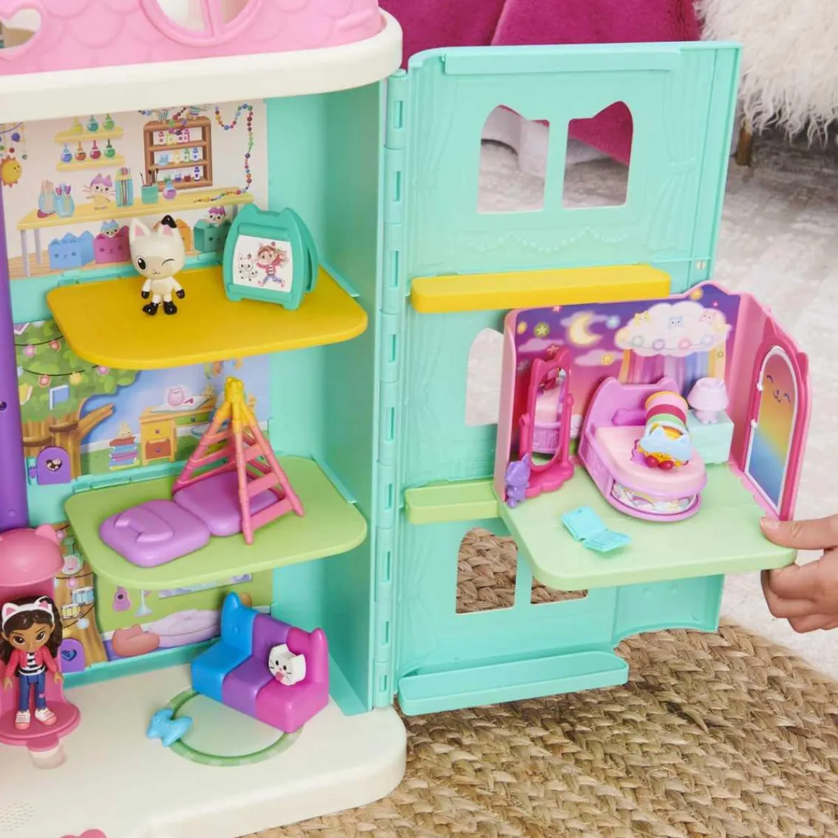 Best Gabby's Dollhouse - Dormitorio de Sueñigata ㅤ Coleccionables Y Mini Mundos