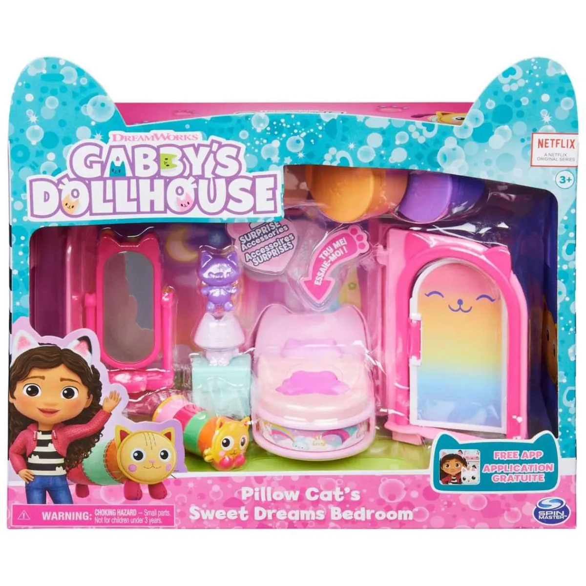 Best Gabby's Dollhouse - Dormitorio de Sueñigata ㅤ Coleccionables Y Mini Mundos