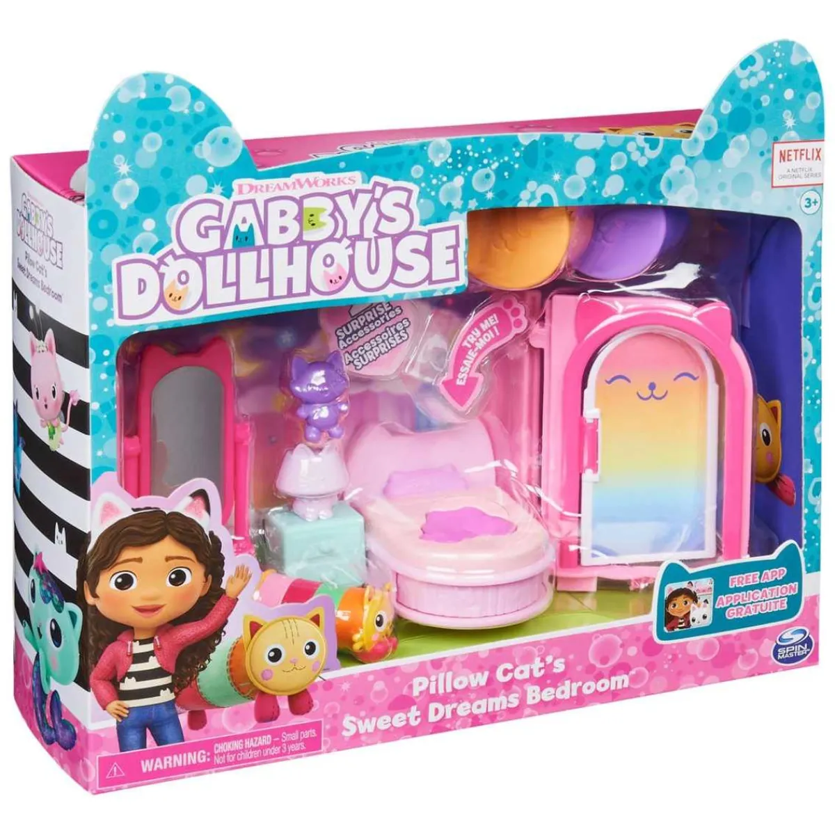 Best Gabby's Dollhouse - Dormitorio de Sueñigata ㅤ Coleccionables Y Mini Mundos