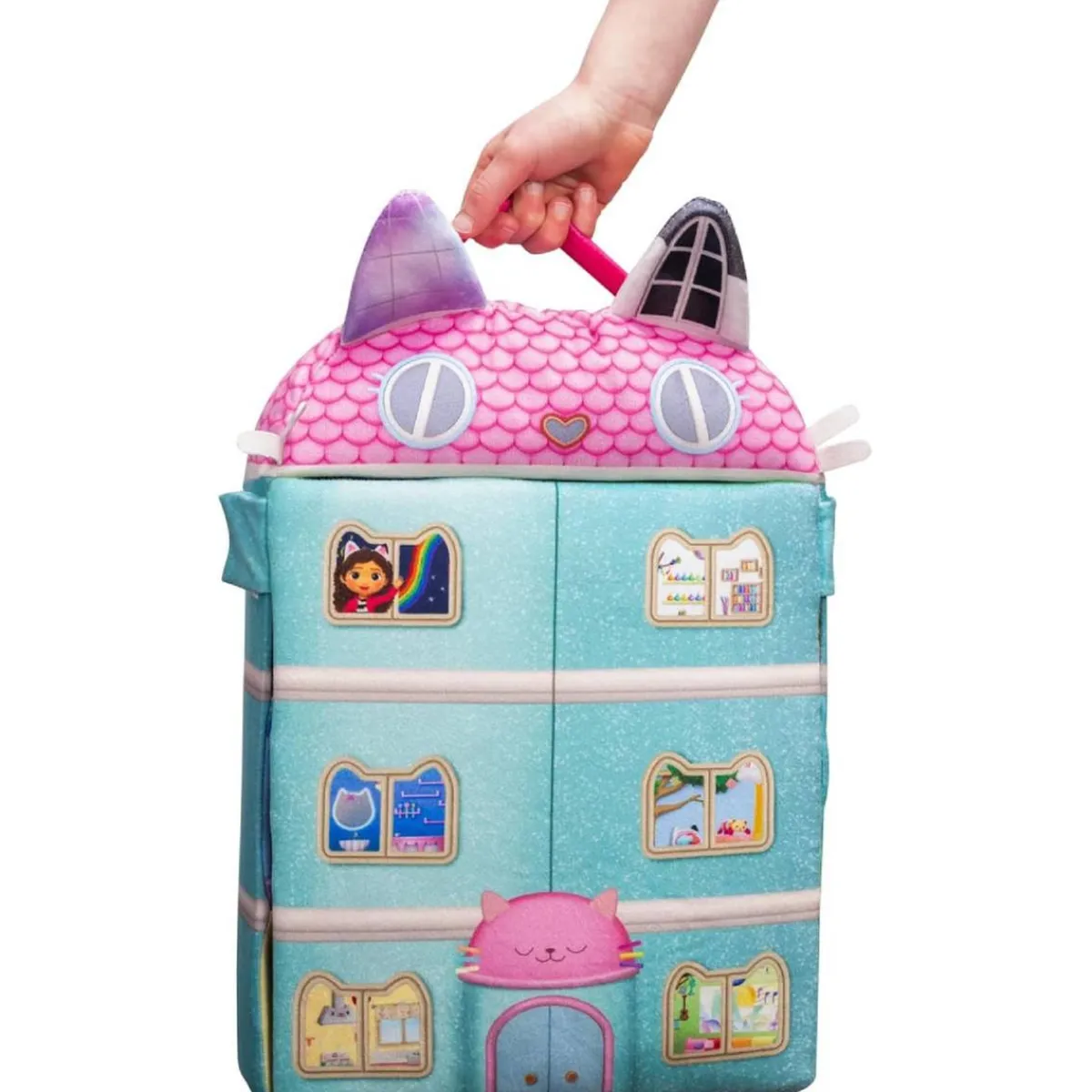 Gabby's Dollhouse - La casa de Gabby de peluche Coleccionables Y Mini Mundos