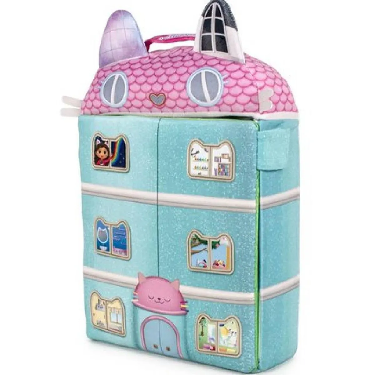 Gabby's Dollhouse - La casa de Gabby de peluche Coleccionables Y Mini Mundos