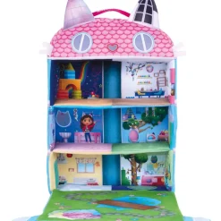 Gabby's Dollhouse - La casa de Gabby de peluche Coleccionables Y Mini Mundos