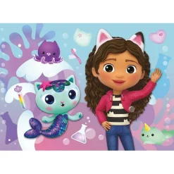 Discount Gabby's Dollhouse - Puzzles 3 en 1 de 48 piezas Juegos Y Puzzles