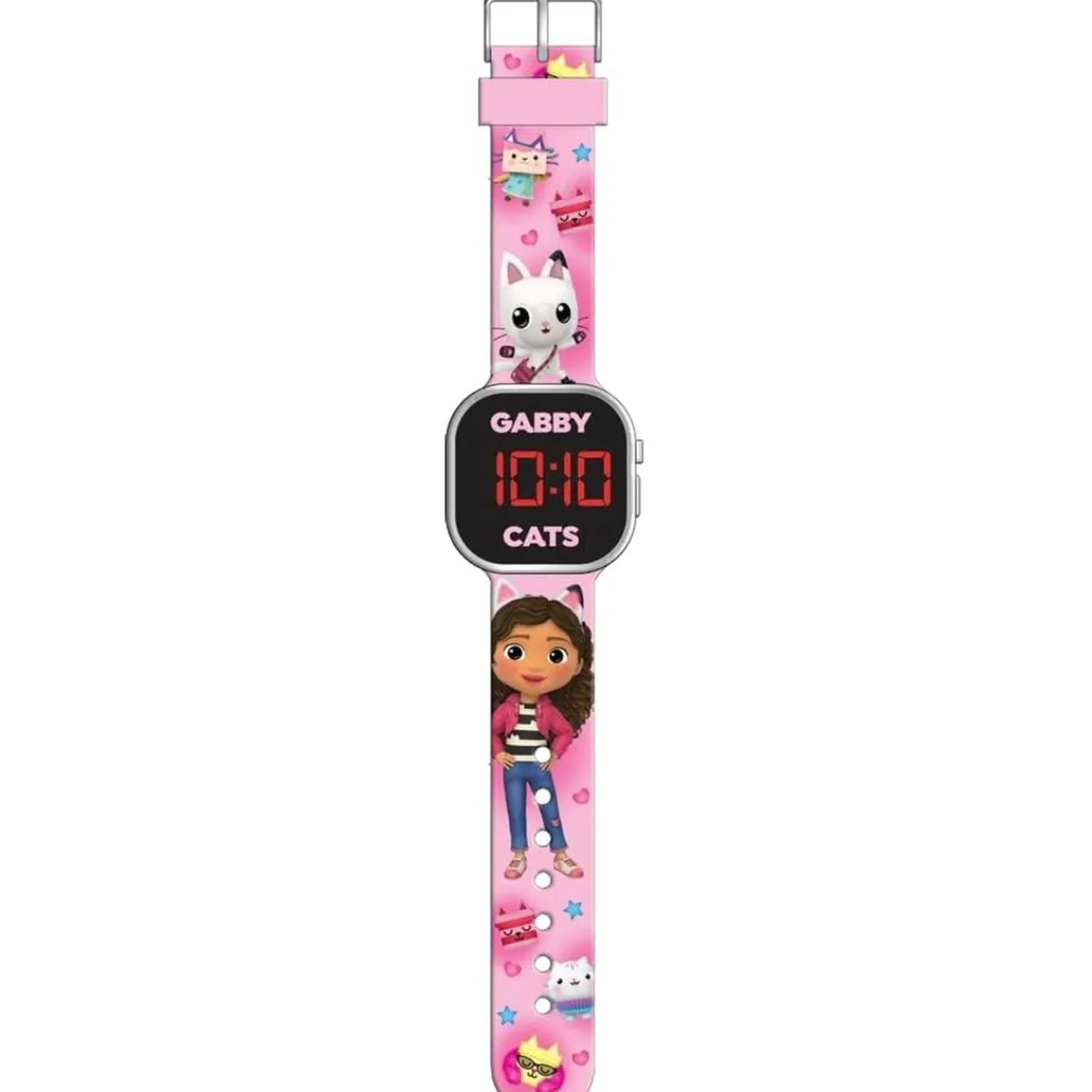 Outlet Gabby's Dollhouse - Reloj LED Gabby Coleccionables Y Mini Mundos