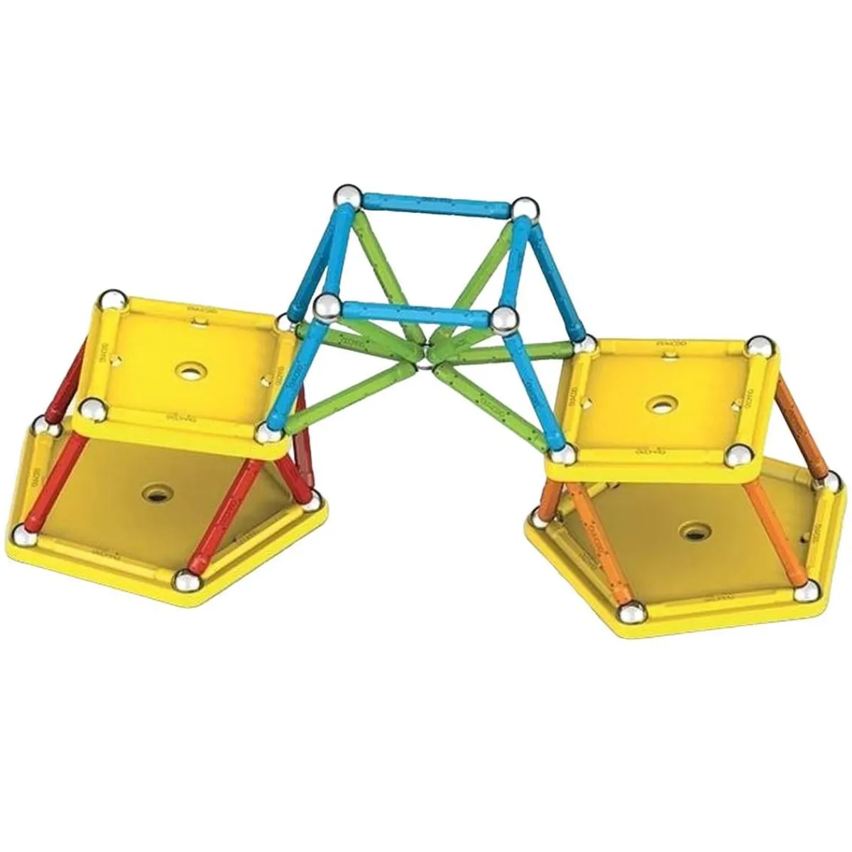 Geomag - Super color reciclado 60 pcs*TOY PARTNER Clearance