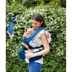 Online - Mochila portabebés 3 en 1 2.0 azul Portabebés Y Bici·Portabebés Y Mochilas