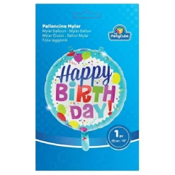 Globo aluminio Happy Birthday*TOYS "R" US Discount