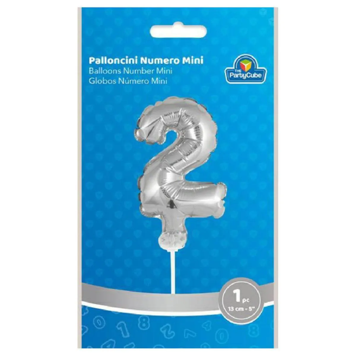 Sale Globo aluminio plateado número 2 Artículos De Fiesta Y Regalos