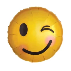 Hot Globo Emoticono guiño 40 cm Artículos De Fiesta Y Regalos