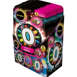 Hot Globo LED helio número 0 Artículos De Fiesta Y Regalos
