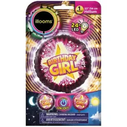 Globo luz LED - Birthday Girl*TOYS "R" US