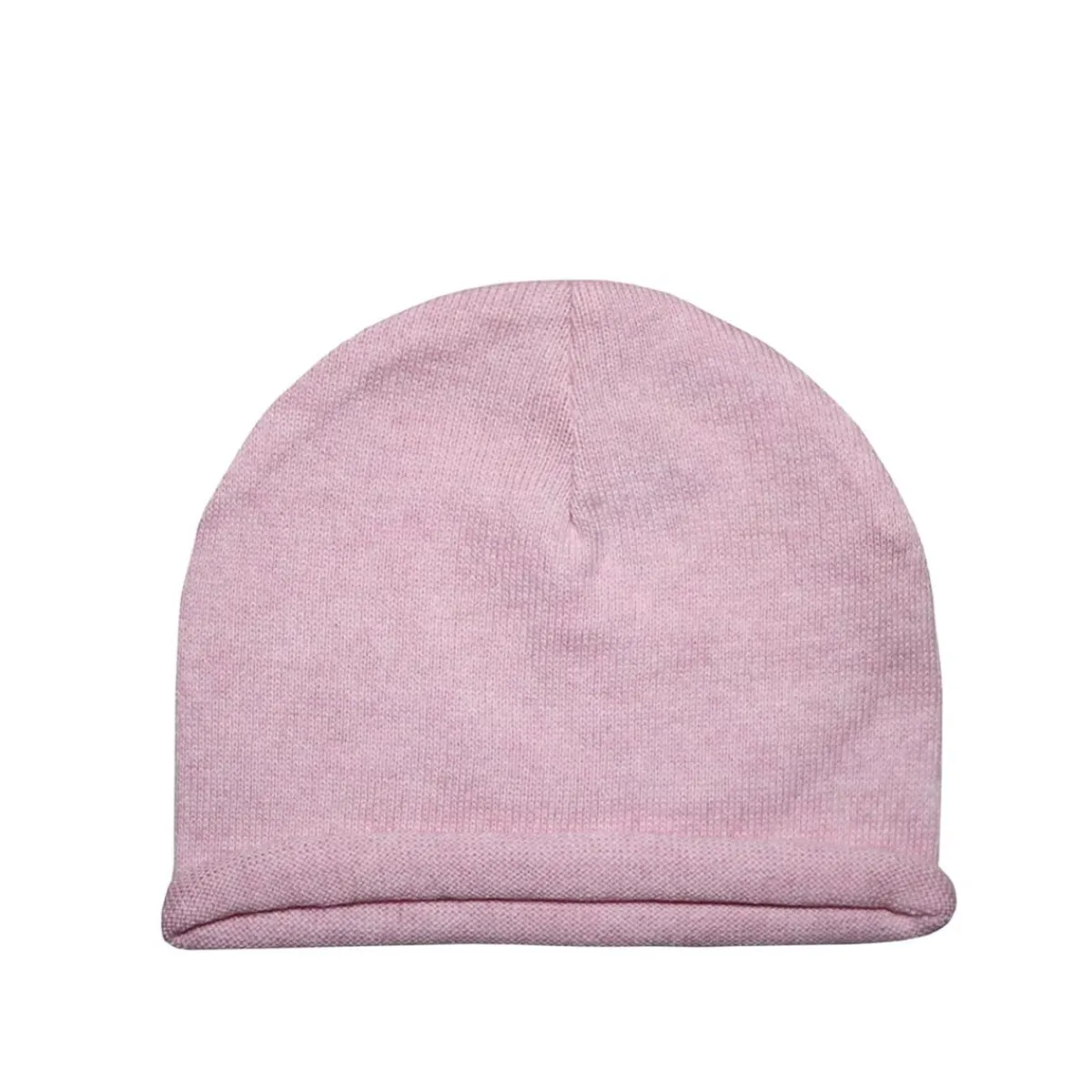 Hot Gorrito rosa en punto de algodón y lana Primeras Salidas·Gorros, Viseras Y Manoplas|Recién Nacido·Primeras Salidas