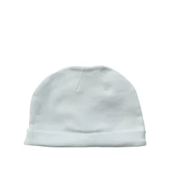 Gorro blanco de interlock*Prenatal Sale