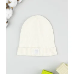 Gorro niña blanco de canalé con Minnie Calzado Y Accesorios·Accesorios Y Complementos