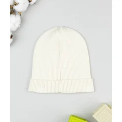 Gorro niña blanco de canalé con Minnie Calzado Y Accesorios·Accesorios Y Complementos