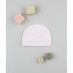 Discount Gorro rosa modelo cuculo para niña Recién Nacido·Primeras Salidas|Primeras Salidas·Gorros, Viseras Y Manoplas