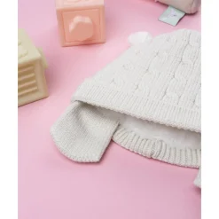 Best Gorro tricot beige con orejas Recién Nacido·Primeras Salidas|Primeras Salidas·Gorros, Viseras Y Manoplas