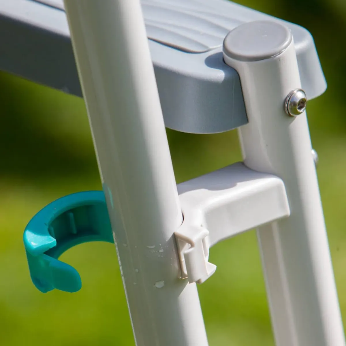 Best - Escalera de 134 cm para piscinas de 120-132 cm Accesorios|Piscinas