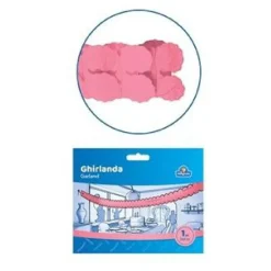 Discount Guirnalda de papel rosa Artículos De Fiesta Y Regalos