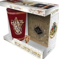 Clearance Harry Potter - Caja de regalo con tarjeta de merodeador, cristal XXL, pin's y cuaderno ㅤ Friki Zone|Merchandising