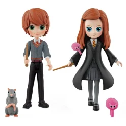 Online - Ron y Ginny - Pack 2 figuras Coleccionables Y Mini Mundos