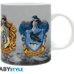 Outlet Harry Potter - Taza de 320 ml con diseño de las 4 casas de Harry Potter ㅤ Friki Zone|Merchandising