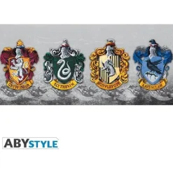 Outlet Harry Potter - Taza de 320 ml con diseño de las 4 casas de Harry Potter ㅤ Friki Zone|Merchandising