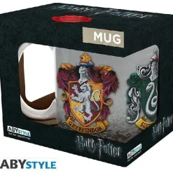 Outlet Harry Potter - Taza de 320 ml con diseño de las 4 casas de Harry Potter ㅤ Friki Zone|Merchandising