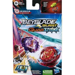 New Hasbro - Beyblade - Beyblade Quad Strike: juego y batalla de trompos surtidos (Varios modelos) ㅤ Figuras De Acción