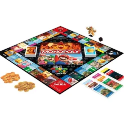 Hasbro - Super Mario - Monopoly edición película Super Mario Bros con token Bowser*TOYS 