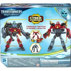 Sale Hasbro - Transformers - Pack de 2 figuras EarthSpark Terran Twitch y Robby ㅤ Figuras De Acción