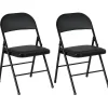 - 2 sillas plegables Negro*Homcom Online