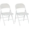 Online - 2 sillas plegables Blanco Estilo De Vida