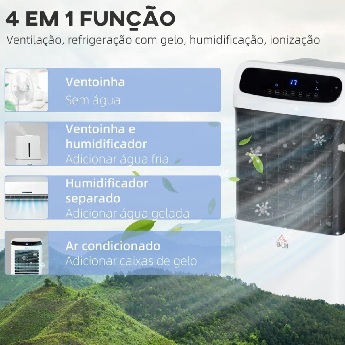 - Aire Acondicionado Humidificador*Homcom Discount
