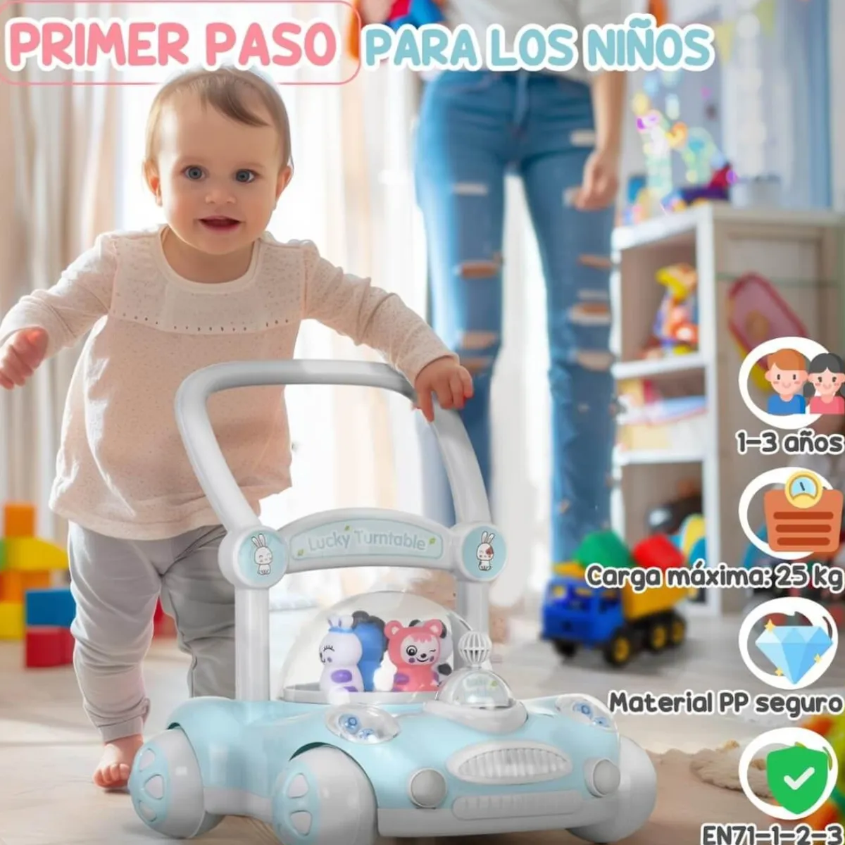 Homcom - Andador Azul para bebés*AIYAPLAY Sale