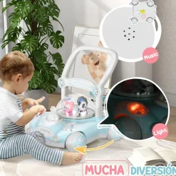 Homcom - Andador Azul para bebés*AIYAPLAY Sale