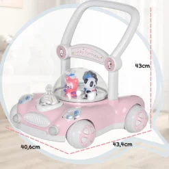 Homcom - Andador Rosa para bebés*AIYAPLAY Online