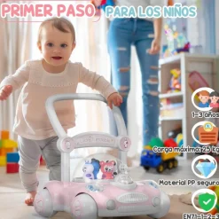 Homcom - Andador Rosa para bebés*AIYAPLAY Online