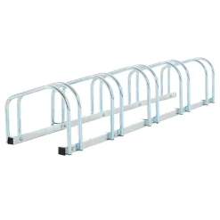Clearance - Aparcamiento para 5 bicicletas Plata Bicicletas